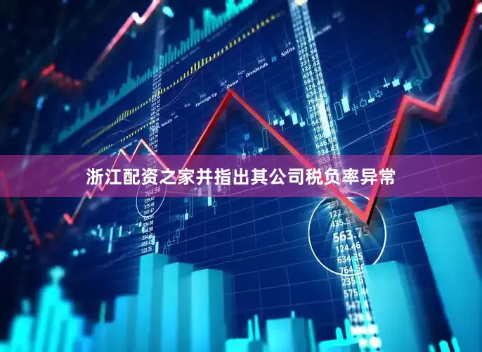 浙江配资之家并指出其公司税负率异常